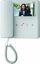Абонентское видеоустройство с сенсорными клавишами для системы X1, 5-дюймовый ЖК-дисплей, цвет белый