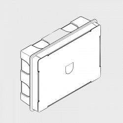Монтажная коробка для абонентского устройства XTS 7 и XTS 7IP для встроенной установки