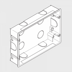 Монтажная коробка для гипсокартона для абонентского устройства XTS 5IP для встроенной установки