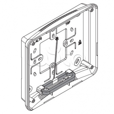 OPALEKP WHITE Комплект для настенной установки абонентского устройства OPALE (W) WHITE, цвет белый 62800360