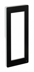 Фронтальная накладка для вызывной и кнопочной панели THANGRAM, цвет чёрный